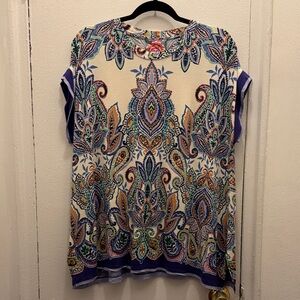 Johnny Was Patterned Tee